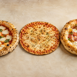 izza napolitaine, pizza romaine et pizza contemporaine présentées côte à côte